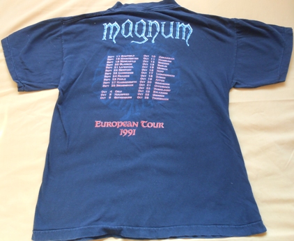 Magnum t-shirt back